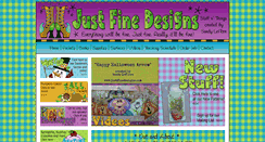 Desktop Screenshot of justfinedesigns.com